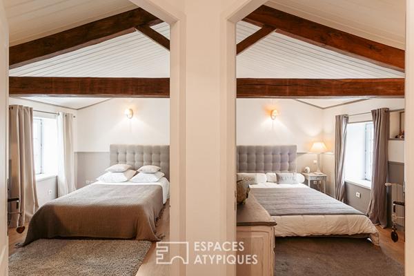 Elégante et vaste longère proche de La Rochelle