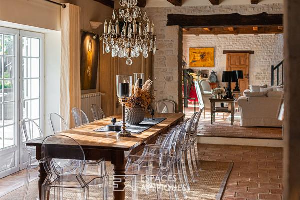 Elégante et vaste longère proche de La Rochelle