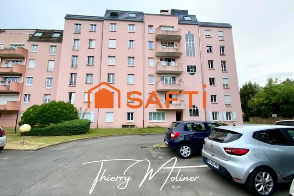 Appartement T3 de 70 m2 avec balcon, cave et parking