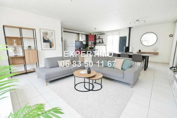 Réaumont (38140) VILLA FAMILIALE AVEC PISCINE, ESPACES GÉNÉREUX ET CADRE VERDOYANT