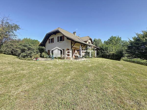 Maison 6 pièces avec vue Salève + terrain de 3500 m2