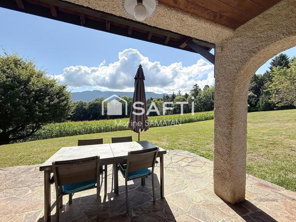 Maison 6 pièces avec vue Salève + terrain de 3500 m2