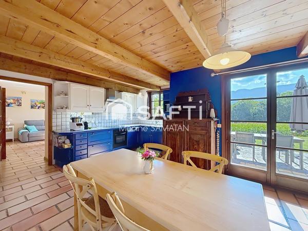 Maison 6 pièces avec vue Salève + terrain de 3500 m2