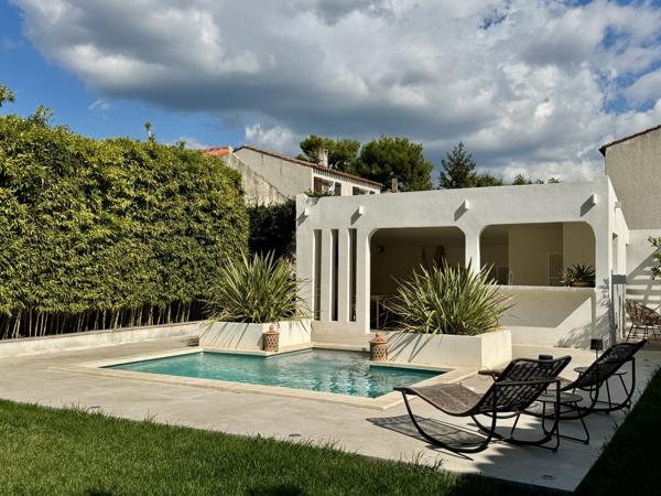 Chateau gombert (13013) Maison T3 avec garage, piscine et jardin, au style Bali à Château-Gombert