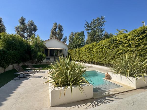 Chateau gombert (13013) Maison T3 avec garage, piscine et jardin, au style Bali à Château-Gombert