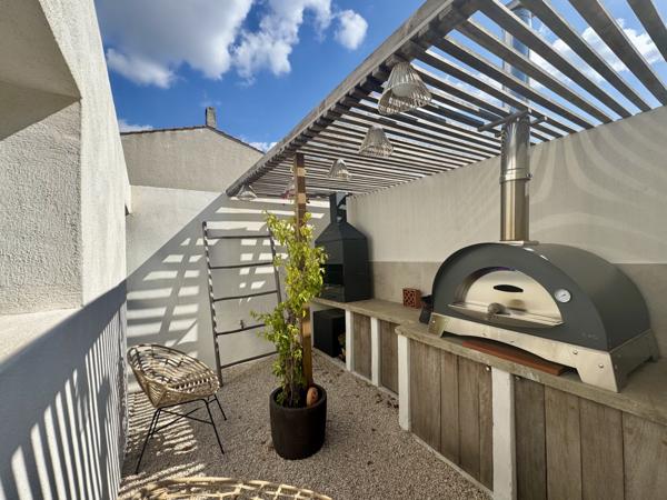 Chateau gombert (13013) Maison T3 avec garage, piscine et jardin, au style Bali à Château-Gombert