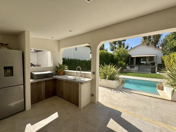 Chateau gombert (13013) Maison T3 avec garage, piscine et jardin, au style Bali à Château-Gombert