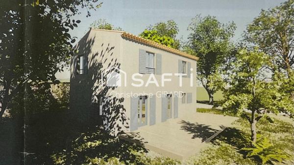 Terrain constructible et viabilisé de 1524 m²