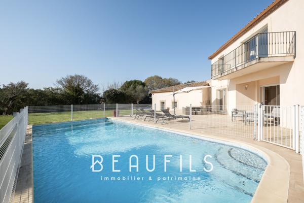 Nîmes (30000) Caveirac - Propriété d’exception de 231m² au calme absolu sans vis-à-vis aux portes de Nîmes