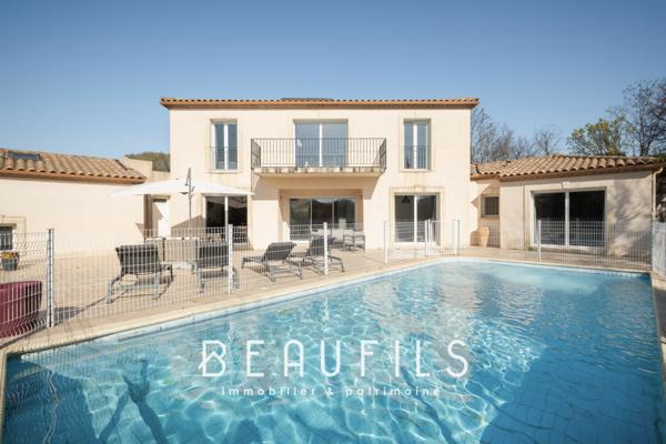 Nîmes (30000) Caveirac - Propriété d’exception de 231m² au calme absolu sans vis-à-vis aux portes de Nîmes