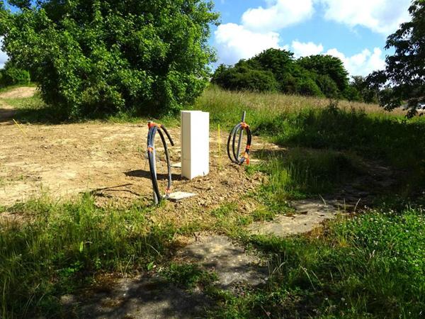 Landes 40250 Mugron, terrain à bâtir viabilisé de 2 000 m²