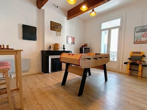 Maison vigneronne 178 m² rénovée, terrasse XXL sud, garage 134 m²