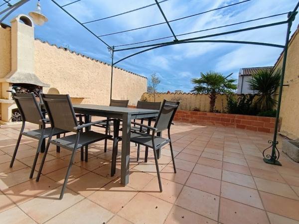 Maison vigneronne 178 m² rénovée, terrasse XXL sud, garage 134 m²