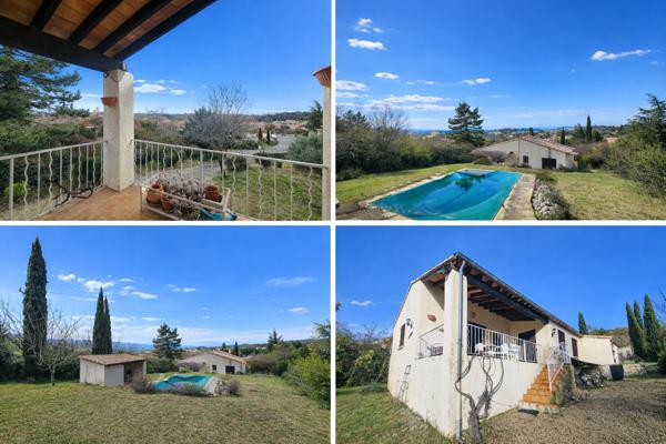 Flassan (84410) Villa avec vue et piscine