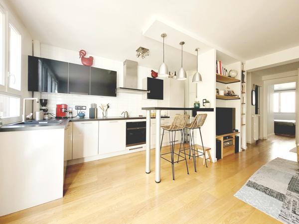 Issy-les-Moulineaux (92130) Un havre de paix avec un grand jardin plein sud