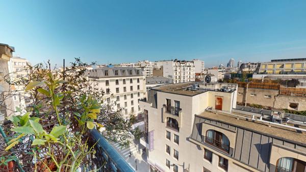 2 pièces avec BALCON et vue très dégagée !