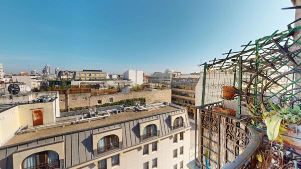 2 pièces avec BALCON et vue très dégagée !