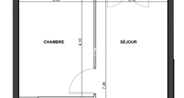 À vendre Appartement 2 pièces 39.02 m² - Saint-pierre-d'oléron 17310