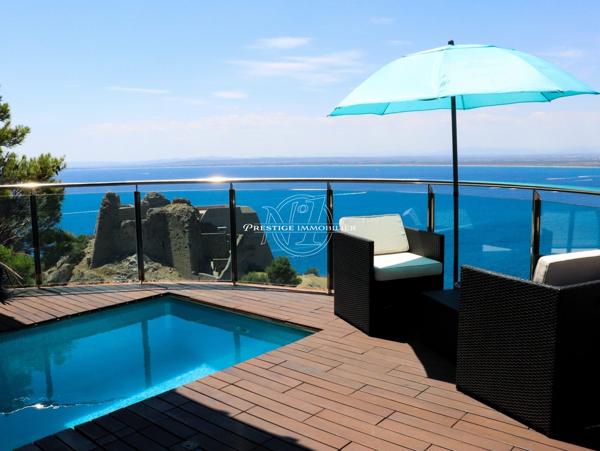 Roses – Charmante villa vue mer panoramique