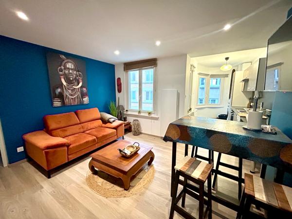 Appartement
                                                                                                                                                                                                                                                                                                                        3 pièce(s)                                                                                                                                                                                                          2 chambre(s)                                                                                                                                                                                                          46  m²