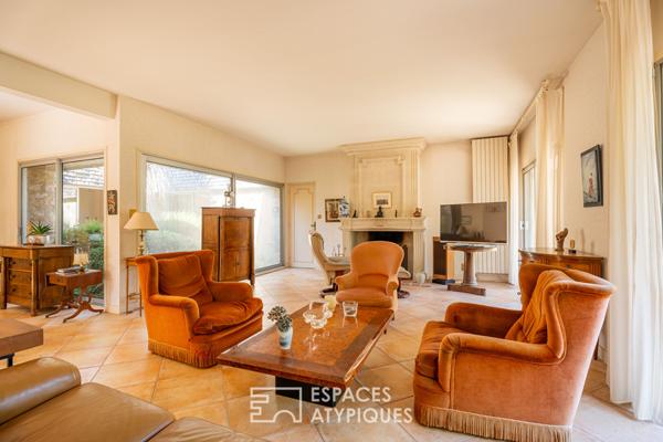 Maison de plain-pied de 183m2, signée Yves Guillou, au calme d’une impasse