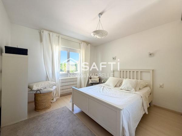 Maison 3 chambres, garage, proche Bordeaux