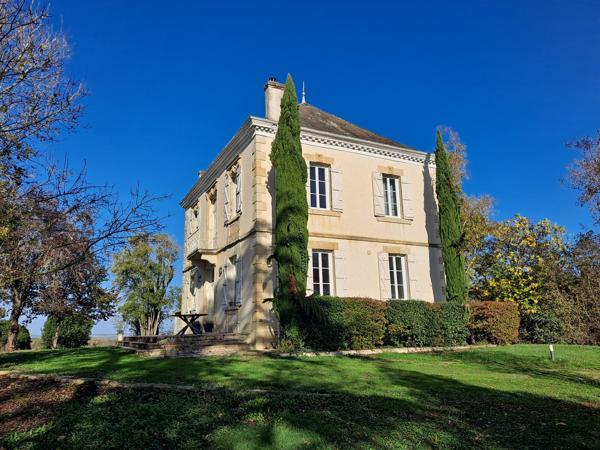 Élégante Maison de Maître rénovée avec goût près de Fleurance