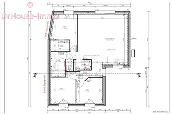 Maison à vendre 4 pièces de 83 m²