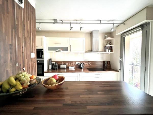 4 pièces avec balcon, cave et double box