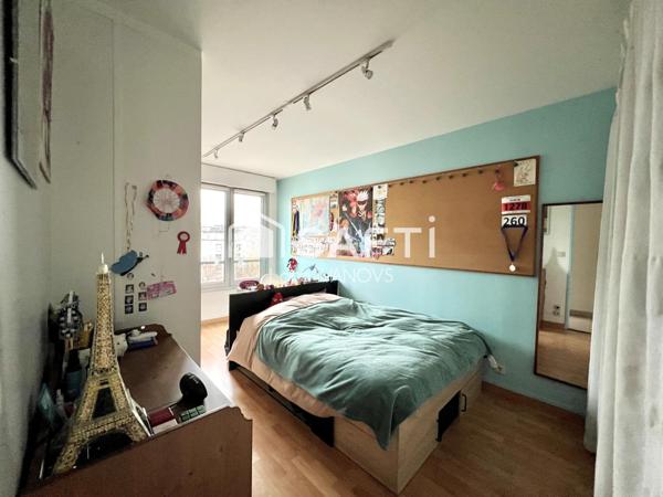 4 pièces avec balcon, cave et double box