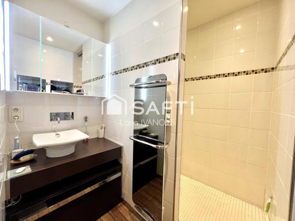 4 pièces avec balcon, cave et double box