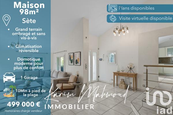 Maison à vendre 4 pièces 98 m² Sète
