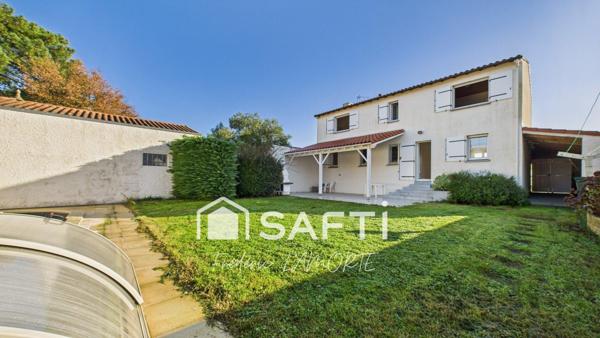 Maison 150m² avec piscine, garage à 2km de l'océan