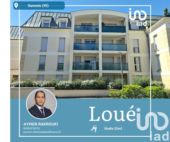 Location appartement 1 pièce 22 m² Sannois