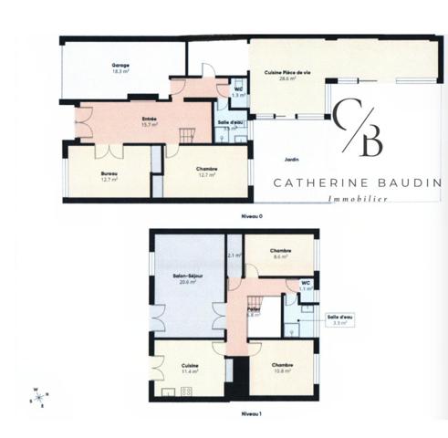 Maison Familiale avec garage La Genette La Rochelle