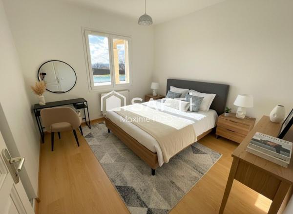 Villa plain pied 6 pièces sur les côteaux avec vue