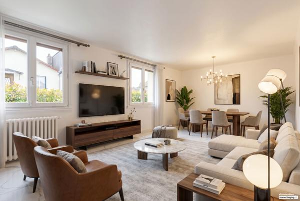 CLAMART - QUARTIER LES JARDINS PARISIENS - MAISON 60 M² ENVIRON - 1 CHAMBRE - JARDIN - GARAGE + PARKING -