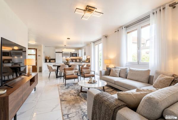 CLAMART - QUARTIER LES JARDINS PARISIENS - MAISON 60 M² ENVIRON - 1 CHAMBRE - JARDIN - GARAGE + PARKING -
