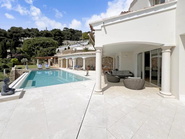 Roquebrune-Cap-Martin, Villa avec Piscine et Vue Exceptionnelle sur la Mer et Monaco