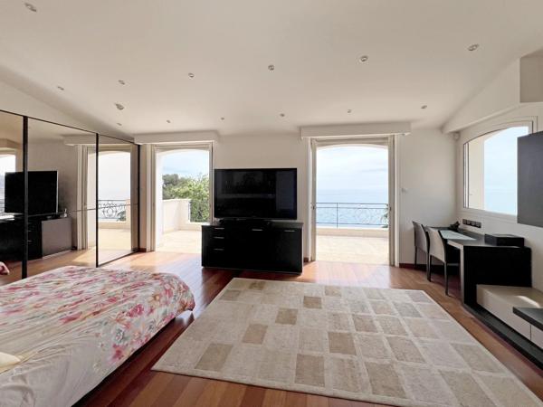 Roquebrune-Cap-Martin, Villa avec Piscine et Vue Exceptionnelle sur la Mer et Monaco