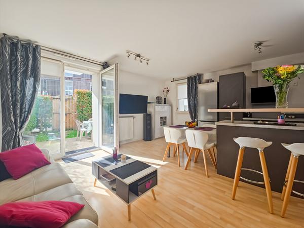 Appartement 3 pièces, 2 chambres et terrasse de 23 m²