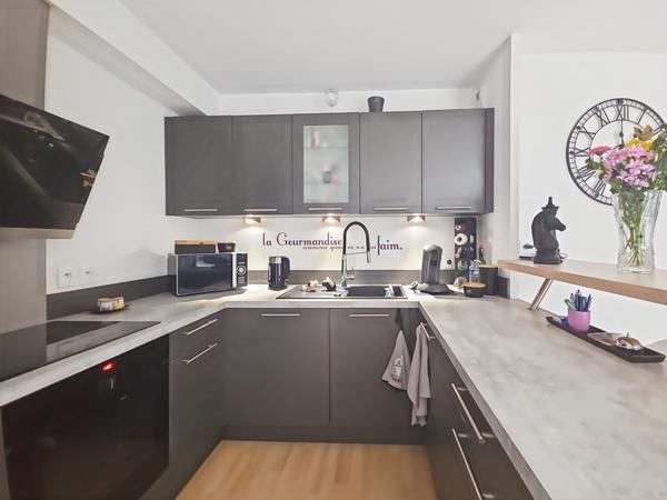 Appartement 3 pièces, 2 chambres et terrasse de 23 m²