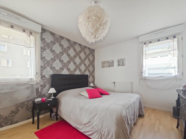 Appartement 3 pièces, 2 chambres et terrasse de 23 m²