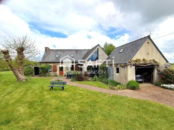 Longère de 5 pièces principales sur parc arboré