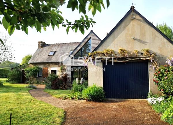 Longère de 5 pièces principales sur parc arboré
