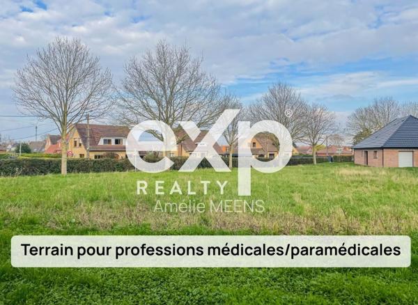 Terrain à bâtir uniquement pour professions médicales et paramédicales