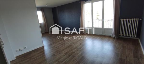 Appartement F3 bien ensoleillé en résidence calme