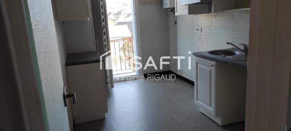 Appartement F3 bien ensoleillé en résidence calme