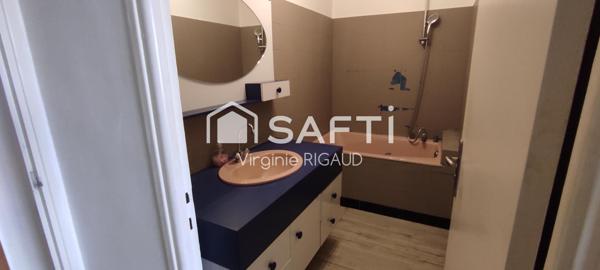 Appartement F3 bien ensoleillé en résidence calme