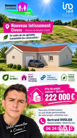 Terrain à vendre 749 m² Feurs